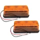 2X 92185C1 LED Amber Light for Case IH 1086 1486 1586 1660 3220 7120 7230 8910