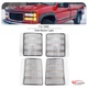 4xAmber LED Front Side Marker Dynamic Light For 1994-1999 GMC K1500/K2500 Pickup
