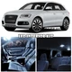 For 2013-2016 Audi Q5 LED HID Interior Light Kit Package Canbus Bulb Replacement