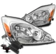 FOR 04-05 TOYOTA SIENNA CE LE XLE HEADLIGHT HEADLAMP LAMP CHROME W/50W 6000K HID