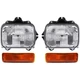 Halogen Headlight Driver and Passenger For 1989-95 Toyota Pickup 1990-91 4Runner