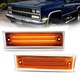 LED Front Side Marker Light For 81-91 Chevrolet Chevy GMC C10 C20 C30 Blazer C/K