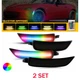 Smoked Lens RGB Side Marker Lamps 8PCS NA1J-51-5H0C Fits 2016-22 Mazda Miata MX5