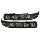Fits 1999-2002 Chevy Silverado 2000-2006 Tahoe Suburban 1500 Smoke Bumper Lights