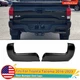 For Toyota Tacoma 2016-2023 Rear Bumper End Caps w/o Sensor Hole 202 Black Onyx