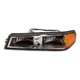 For Chevy Colorado 2005-2008 Parking Light Driver Side Chrome Interior w/ Bulbs