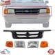 NEW FRONT BLACK GRILLE HEADLIGHTS CORNER LIGHTS 5PC FOR 1995-1997 FORD RANGER