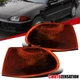 Fit 1992-1995 Honda Civic Sedan Amber Smoke Corner Signal Lights Parking Lamps