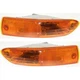 Turn Signal Light For 2002-2005 Mitsubishi Eclipse Plastic Lens LH & RH Set of 2