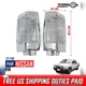 Corner Lamp Light LR Side Clear Chrome For Nissan Navara D21 Pickup 1986-1996