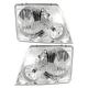 PAIR OF HEADLIGHTS FITS FORD EXPLORER XLT SPORT 2005 BY 1L2Z13008AA FO2502176