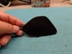 VOLVO S60 14 15 16 17 18 BLACK 452 FRONT TOW HOOK HOLE COVER TRIM CAP