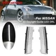For 06-09 Nissan 350Z Z33 White LED DRL Daytime Running Fog Light Reflector Lamp