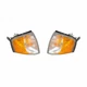 DEPO Left & Right Park Signal Light Set For 1994-2000 Mercedes-Benz C Class