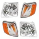 Headlight & Corner Light Kit Left & Right for 2003-2005 Ford Explorer Sport Trac