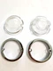 57L-62 Corvette Parking Light Lenses w/Bezels (2 )  (Used) GM #s below