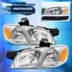 For 97-05 Chevy Venture Chrome Amber Reflector Headlights + Corner Signal Lamps