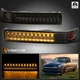 Fits 1998-2004 Chevy S10 Blazer Sonoma Smoke LED Bumper Signal Lights Lamps L+R