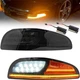 For 97-04 Chevy Corvette C5 Sequential Smoked LED Front Turn Signal Light Corner
