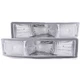 ANZO 511027 PARKING/SIGNAL LIGHTS CHROME EURO FOR CHEVROLET ASTRO VAN  95-05