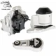 For Ford Explorer 2011-2015 V6 3.5L Engine, Automatic Trans 3pc Motor Mount Kit