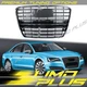 For 2011 2012-2014 Audi A8 D4 Front Grille S8 Style Grille Radiator No Camera