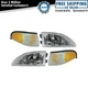 Lighting Kit Fits 1994-1998 Ford Mustang FO2502161 FO2503161 FO2520125 FO2521125