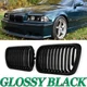 Gloss Black Front Kidney Grill Grille for BMW E36 M3 318i Sedan 3 Series 1996-99
