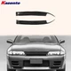 Headlight Eyebrow Eyelid Carbon For Nissan Skyline R32 GTR Coupe 2D 1989-93