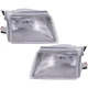 Headlight Set For 1998-2000 Mazda B2500 B3000 B4000 Left and Right With Bulb 2Pc