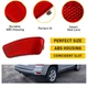 Right Light Rear Bumper Reflector Set For Dodge Jeep Grand Cherokee Compass RH Right Light Rear Bumper Reflector Set For Dodge Jeep Grand Cherokee Compass RH