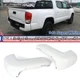 SUPER WHITE REAR LEFT+RIGHT BUMPER END CAP COVER FOR 2016-2023 TOYOTA TACOMA TRD