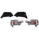 For Nissan Altima 2019-2022 Front Left+Right Bumper Turn Signal Fog Light Cover