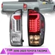 Tail Lights for 2016-2023 Toyota Tacoma Pair Brake Rear Turn Signal Lamps Clear