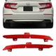 For 2018-2020 Honda Accord LX EX EX-L Sport Sedan Rear Bumper Reflector Pair Set