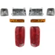 Headlights Turn Signal Corner Light Tail Light For 92-96 Ford F-150 F-250 F-350