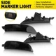 Side Marker Housings Light Front&Rear For 2016-22 Mazda Miata MX-5 NA1J-51-5E0B