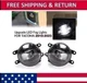 LED Fog Lights Set For Toyota Tacoma 4Runner Tundra RAV4 Driving Lamps 2010-2023