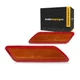 For 2012-2015 BMW 335i xDrive Side Marker Light Pair Driver and Passenger CAPA