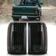 For 1993-1997 Ford Ranger LED Tail Lights Black Rear Brake Lamps Smoke Lens Pair