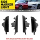 4-8PCS Smoked Lens Front Rear Side Marker Lights For 2016-2022 Mazda MX-5 Miata