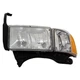 Headlight For Dodge Ram 3500 99-01 Driver Side Replacement