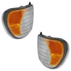 Pair Of Front Turn Signal Light 1997-2007 International 9200I 9400I 2505369C91