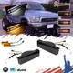 1Pair DRL Turn Signal LED Lights For 1984-88 Toyota 4Runner & Pickup Smoked Lens