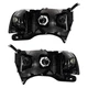 PAIR OF HEADLIGHTS FITS DODGE RAM 3500 BASE PICKUP 2002 BY 55077024AG 55077025AG