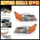 Front Turn Signal Lights Lamps for Jeep Patriot 2007-2017, Replace 68004180AC, 6