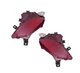 FIT TOYOTA HIGHLANDER 2020-2021 REAR BUMPER REFLECTOR LIGHTS LAMPS PAIR