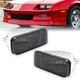 For Chevy Camaro 1985-1992 Smoke Lens Front Bumper Turn Signal Light #5975681