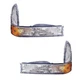 For Ford Excursion 01-05 Corner Lights Driver And Passenger Side Pair FO2521169