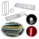 4PCS / SET Clear LED Taillamps Reverse Lights for 67-72 Chevy / GMC Pickup Truck
